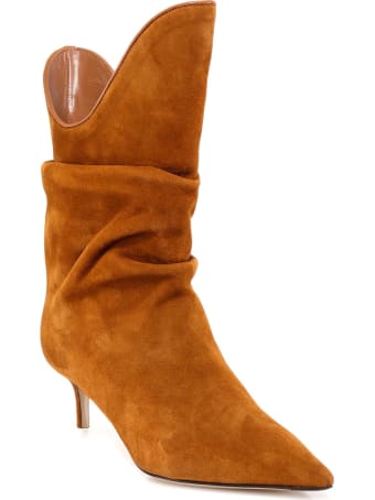 The Attico Pointed Slouched Boots