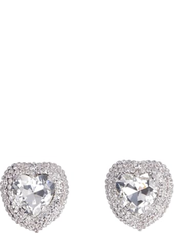 Alessandra Rich Faba Embellished Maxi-earrings