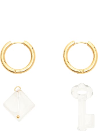 Timeless Pearly Mismatched Earrings