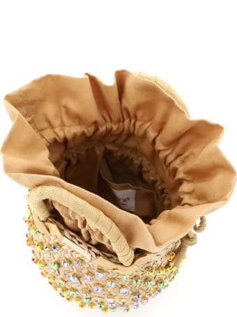 Le Niné Nina Small Basket Bag S2-89532 Crystal Rainbow
