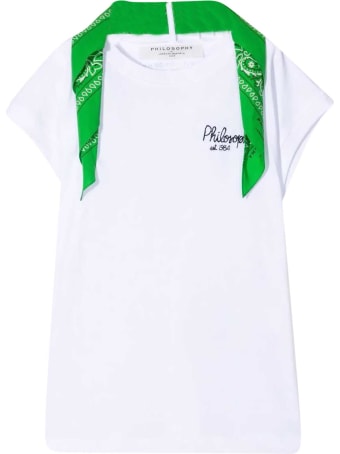 Philosophy di Lorenzo Serafini Kids White T-shirt