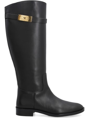 Tory Burch Leather Knee-boots