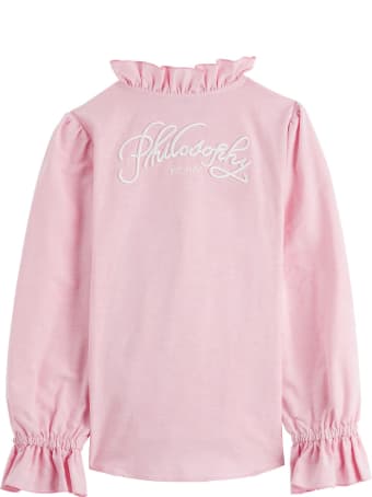 Philosophy di Lorenzo Serafini Kids Shirt With Back Logo
