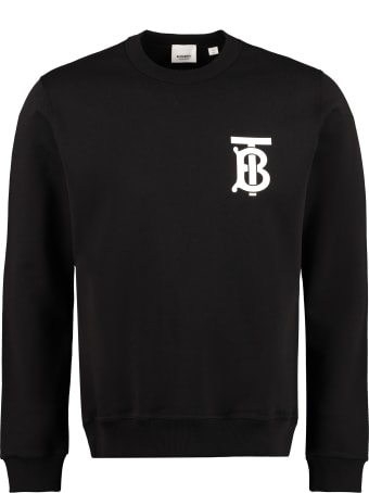 Burberry Logo Printed Crew-neck Sweatshirt