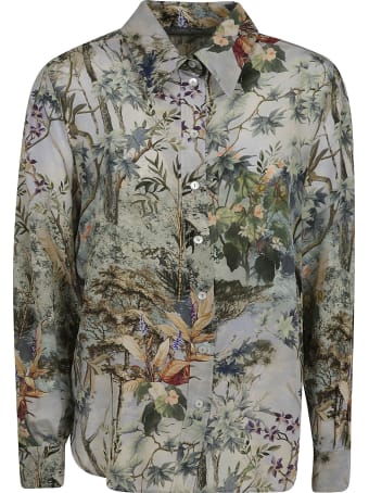 Alberta Ferretti Floral Printed Shirt