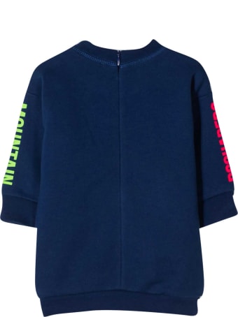 Dsquared2 Blue Sweatshirt Dress.