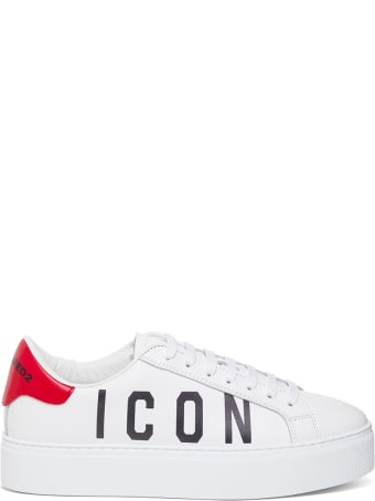 Dsquared2 Icon Leather Sneakers