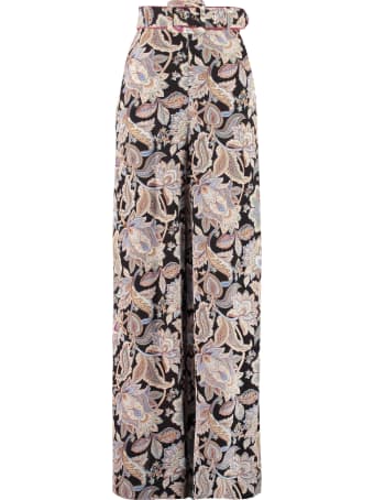 Zimmermann Printed Silk Pants