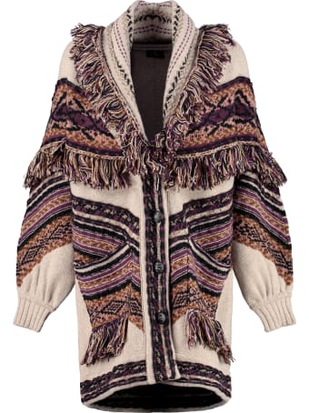 Etro Jacquard Knit Cardigan