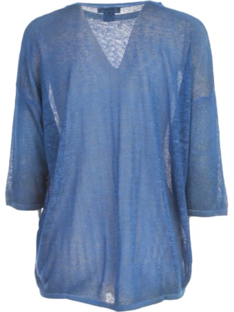 Avant Toi Boat Neck Pullover In Linen Viscose