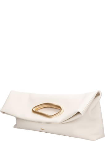 Cult Gaia Reza Bag Hand Bag In White Leather