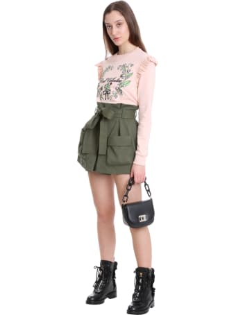 RED Valentino Sweatshirt In Rose-pink Cotton