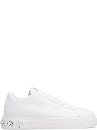 Miu Miu Leather Low-top Sneakers