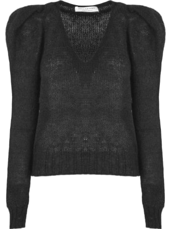 Philosophy di Lorenzo Serafini Black Mohair Blend Sweater