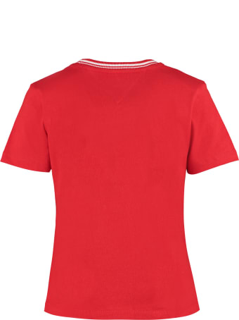 Tommy Jeans Logo Cotton T-shirt