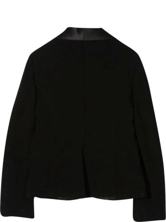 Monnalisa Black Smoking Jacket