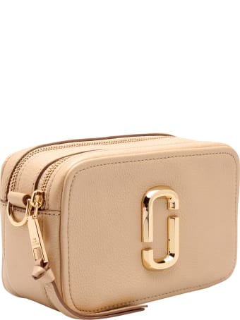 Marc Jacobs 'softshot Pearlized' Leather Shoulder Bag