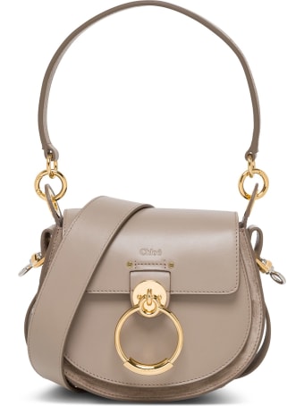 Chloé Small Tess Shoulder Bag In Leather