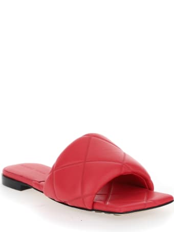 Bottega Veneta Quilted Mule Sandals