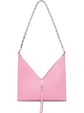 Givenchy Borsa A Tracolla Cut Out Piccola In Pelle Box Rosa
