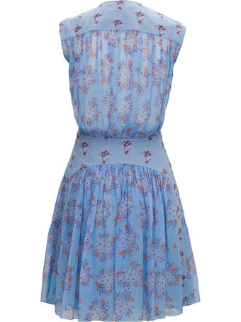 Chloé Floral Silk Midi Dress