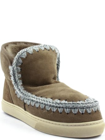 Mou Eskimo Sneaker Brown Leather