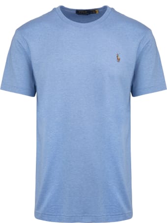 Ralph Lauren Crew Neck Soft Royal Blue T-shirt