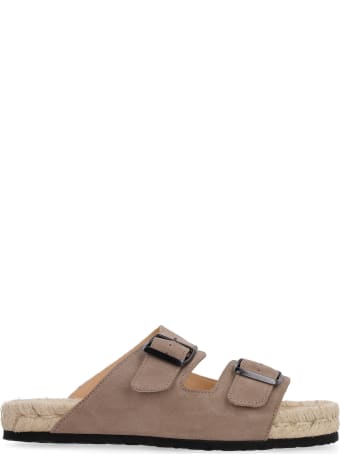 Manebi Hamptons Suede Slides