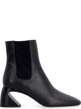 Jil Sander Leather Ankle Boots