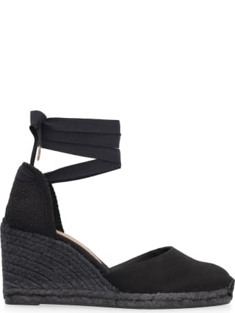 Castañer Carina Jute Wedge Espadrilles