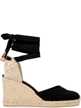 Castañer Carina Jute Wedge Espadrilles