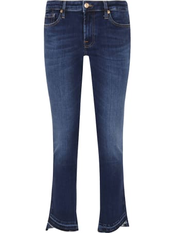 7 For All Mankind Pyper Crop Sliillnevend