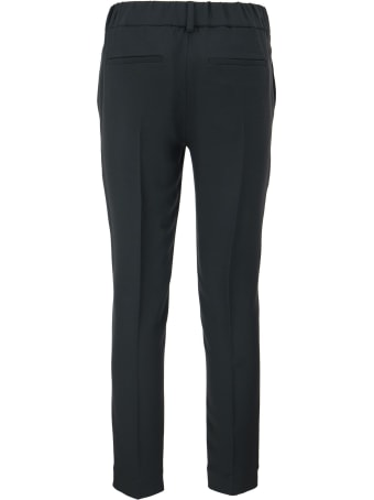Brunello Cucinelli Silk And Acetate Cady Cr?pe Tailored Jogger Trousers Lignite