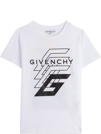 Givenchy Cotton T-shirt With Logo Print
