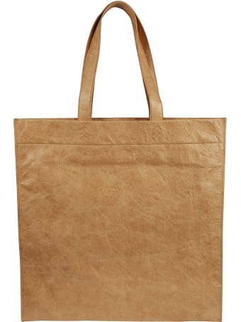 Balenciaga Multi-language Logo Print Shopper Bag