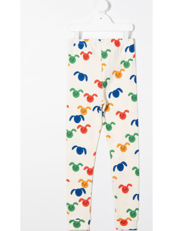 Mini Rodini Organic Cotton Rabbit Leggings