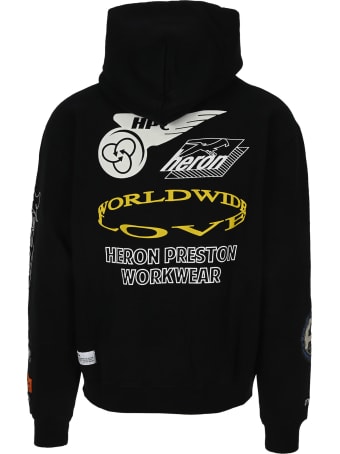 HERON PRESTON Collage Hoodie