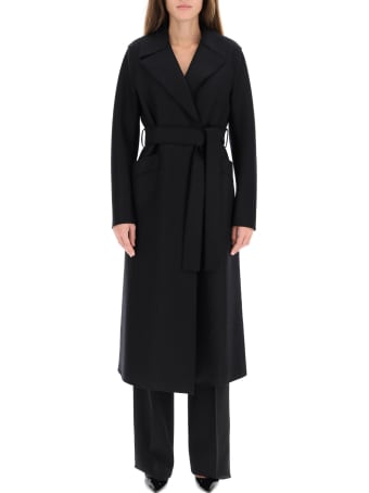 Harris Wharf London Long Belted Coat