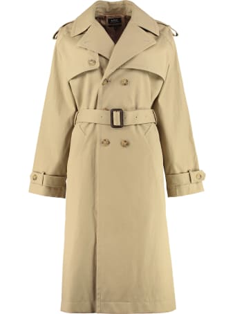 A.P.C. Simone Cotton Trench Coat