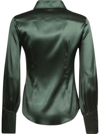 Eddy Monetti Plain Silk Shirt