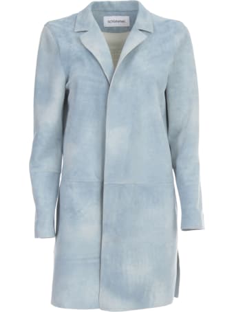 Sylvie Schimmel Leather Overcoat