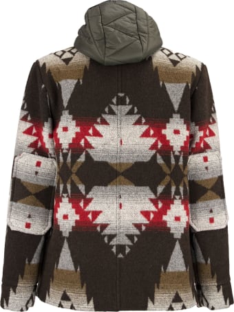 Paltò Livio Coat With Geometric Pattern