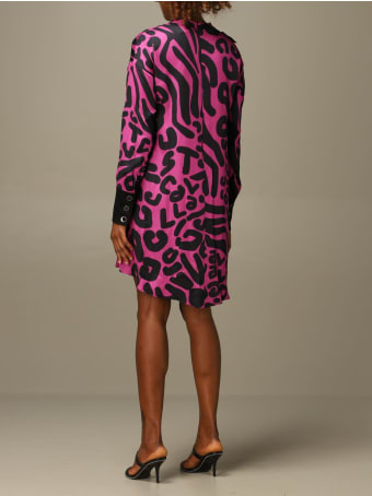 Just Cavalli Dress Just Cavalli Dress With Tribal Animalier Pattern