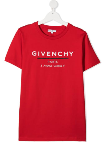 Givenchy Jersey T-shirt With Logo Print