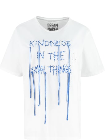 Golden Goose Aira Decorative Inserts Crew-neck T-shirt - Collezione Dream Maker