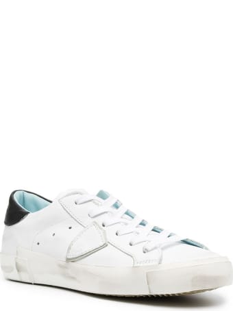 Philippe Model Prsx Low Leather Sneakers