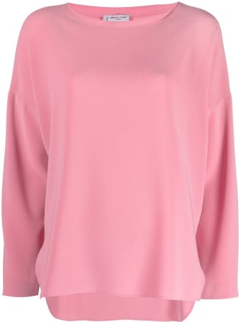Alberto Biani Pink Cady Blouse