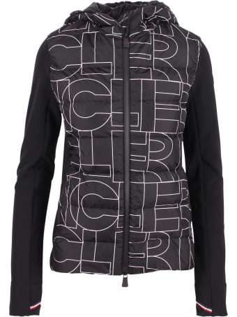 Moncler Grenoble 'zip Up' Polyamide Down Jacket