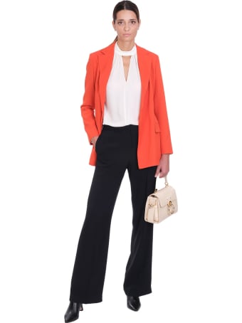 Theory Pants In Black Viscose
