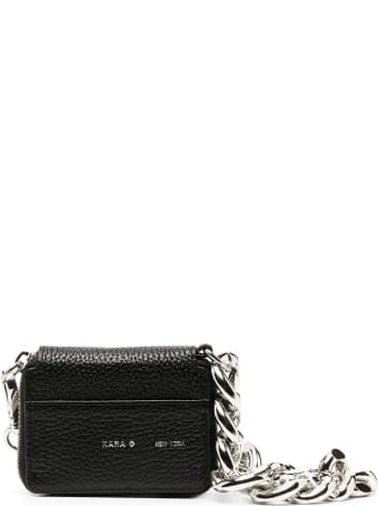 Kara Crossbody Wallet In Hammered Leather